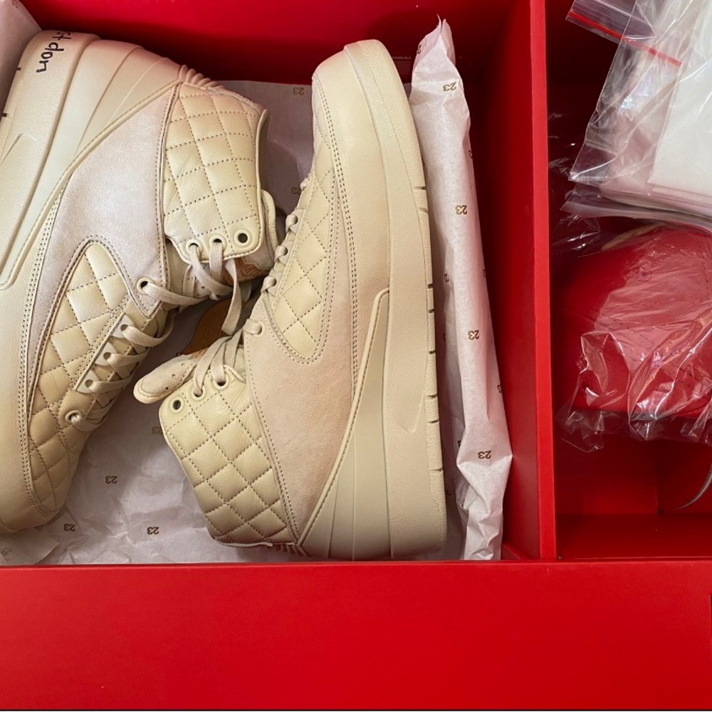 Air Jordan 2 Just Don Beach Set 10.5 Don C Signed